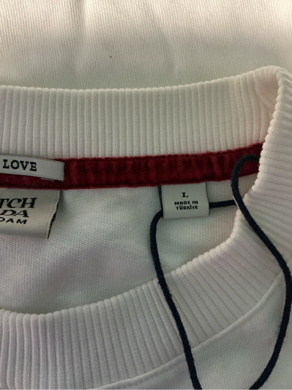 Scotch & Soda Cares Crop Down To Earth White T Shirt - Picture 5 of 11